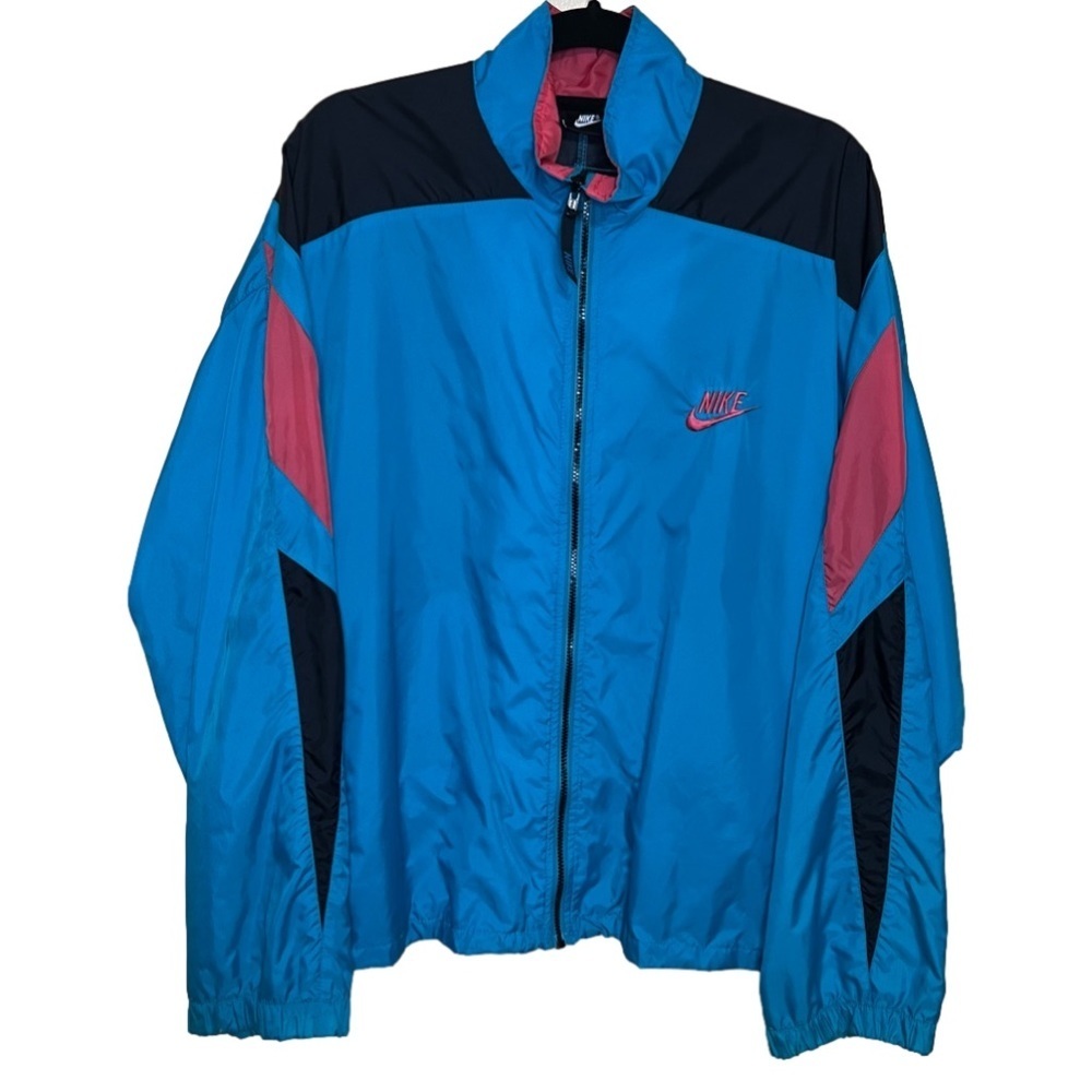 Nike Mens Retro Colorful Colorblock Windbreaker Size L